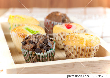 Cupcake various flavors Cupcake various flavors 28695233