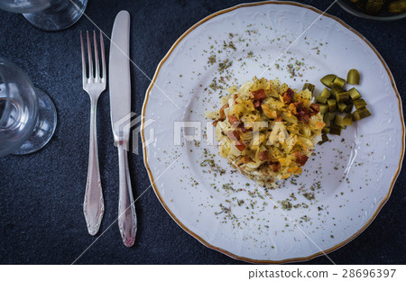 Pasta with sausage Pasta with sausage 28696397