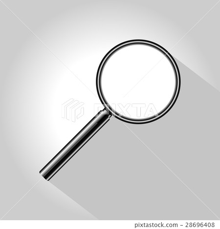 Magnifying glass icon. Magnifying glass icon. 28696408