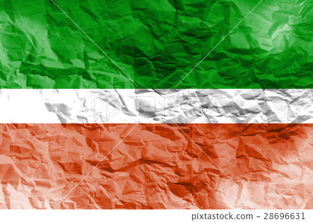 Tatarstan flag 3D illustration symbol Tatarstan flag 3D illustration symbol 28696631