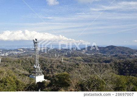Miura Peninsula [Kanagawa] View from Okusuyama Observation Tower 28697007