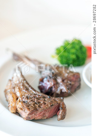 Grilled Lamb steak Grilled Lamb steak 28697282