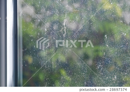water stain on glass door in the house water stain on glass door in the house 28697374