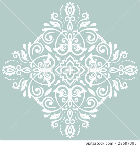 Oriental Abstract Vector Pattern 28697393