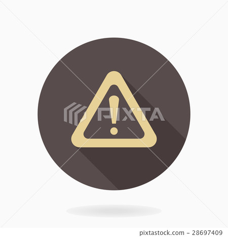 Fine Vector Exclamation Icon Fine Vector Exclamation Icon 28697409