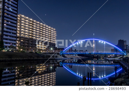 Tokyo Sky Tree to see from the former Nakagawa former Edogawa Ward 28698493