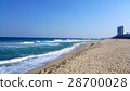 Blue sky and sea and sandy beach 28700028