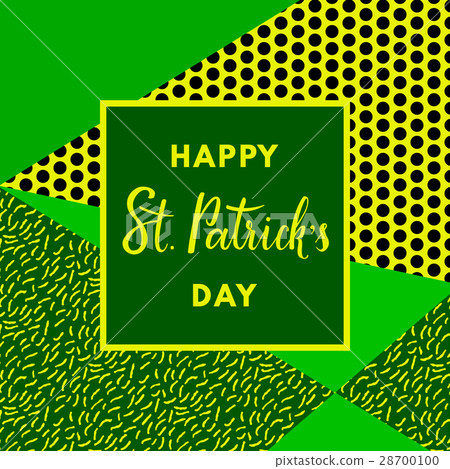 Saint Patrick's Day greeting card Saint Patrick's Day greeting card 28700100