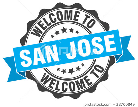 San Jose round ribbon seal San Jose round ribbon seal 28700849