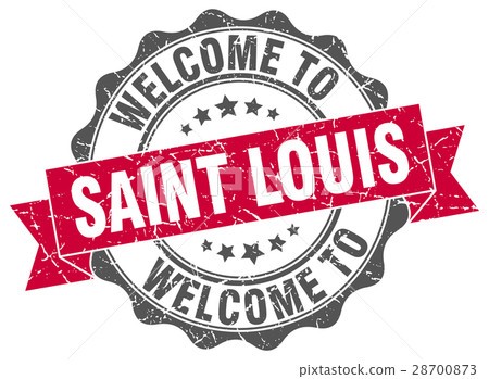 Saint Louis round ribbon seal 28700873