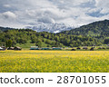 Spring landscape at Garmisch Partenkirchen 28701055