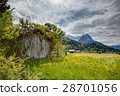 Spring landscape at Garmisch Partenkirchen 28701056
