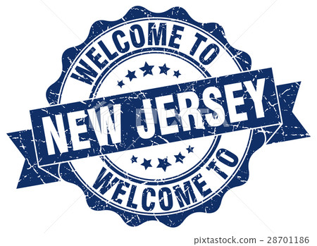 New Jersey round ribbon seal New Jersey round ribbon seal 28701186