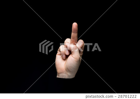 Male right hand Male right hand 28701222