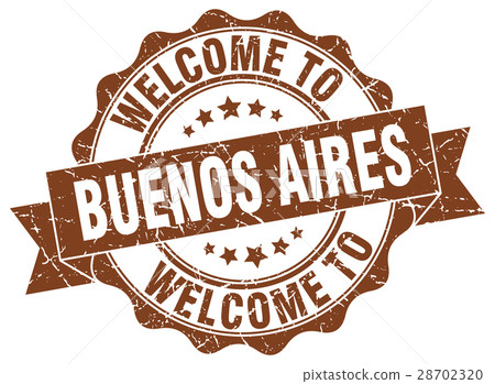 Buenos Aires round ribbon seal Buenos Aires round ribbon seal 28702320