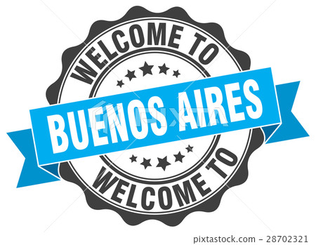 Buenos Aires round ribbon seal Buenos Aires round ribbon seal 28702321