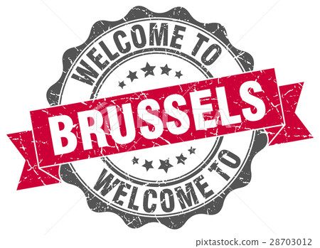 Brussels round ribbon seal Brussels round ribbon seal 28703012