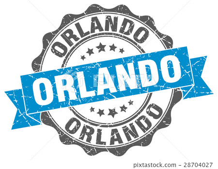 Orlando round ribbon seal 28704027
