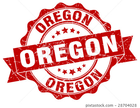 Oregon round ribbon seal 28704028