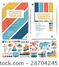 Brochure template design. 28704245