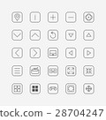 Virtual tour. Set of icons for your design 28704247