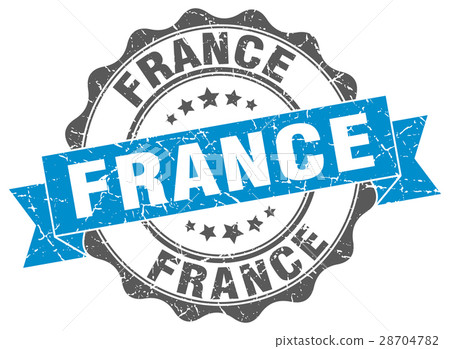 France round ribbon seal France round ribbon seal 28704782