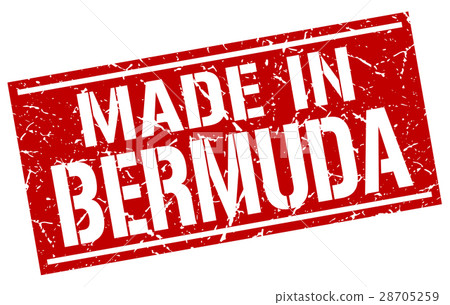 made in Bermuda stamp 28705259