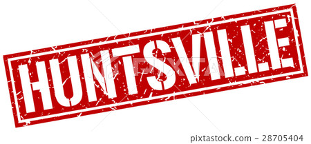 Huntsville red square stamp Huntsville red square stamp 28705404
