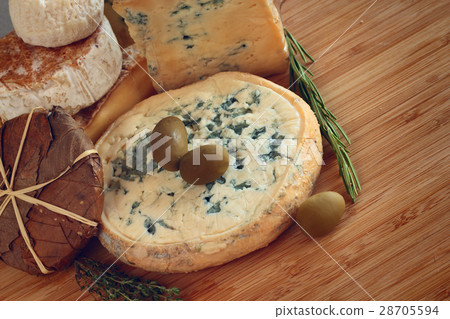 Cheese and Olives composition Cheese and Olives composition 28705594