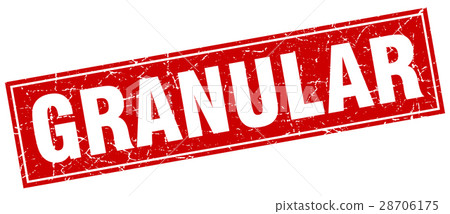 granular square stamp 28706175