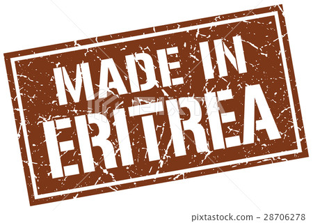 made in Eritrea stamp made in Eritrea stamp 28706278