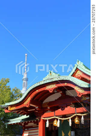 Kameido Tenjin和東京天空樹 28707293