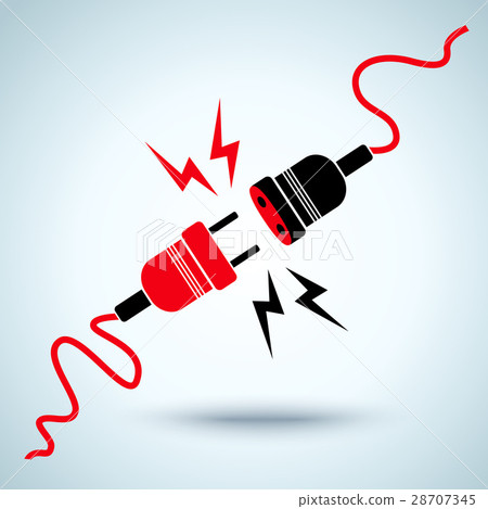 poster with electric elements 28707345