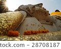 Sleeping Buddha image in Ayutthaya,Thailand 28708187