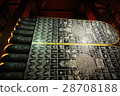 Giant Sleeping Buddha' feet  in Bangkok 28708188