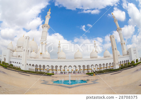 Sheikh Zayed Grand Mosque, Abu Dhabi, United Arab Sheikh Zayed Grand Mosque, Abu Dhabi, United Arab 28708375