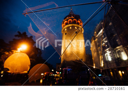 Istanbul, Galata Tower. View on architecture Istanbul, Galata Tower. View on architecture 28710161