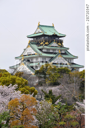 大阪城堡城堡塔 28710347