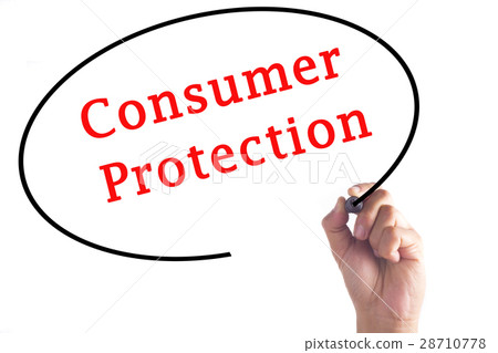 Hand writing Consumer Protection 28710778
