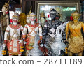Thai ramayana style puppet  28711189