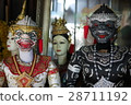 Thai ramayana style puppet  28711192