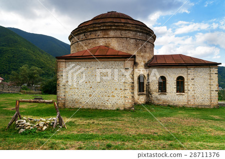 Old Khan mosque in Sheki 28711376