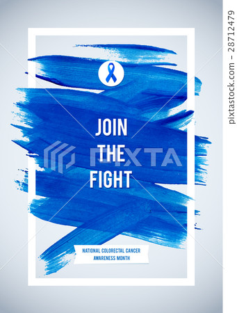 CLORECTAL Cancer Awareness Creative Grey and Blue CLORECTAL Cancer Awareness Creative Grey and Blue 28712479
