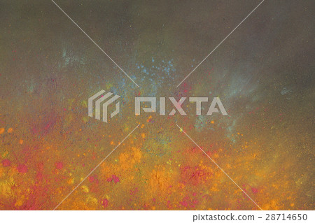 Holi colours on black background 28714650
