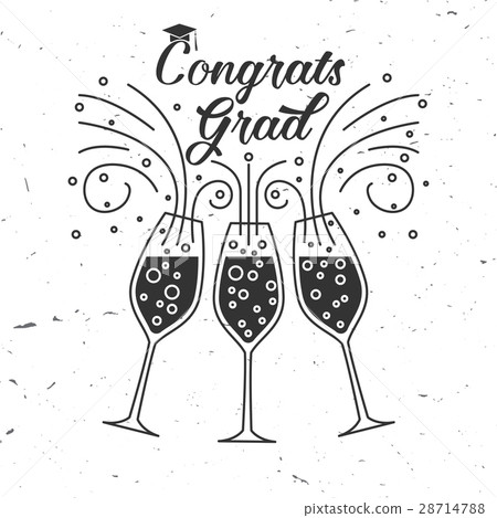 Vector Class of 2017 badge. 28714788