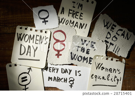womens day and gender equality concepts 28715401