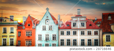 Old streets of European cities. 28716646