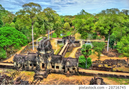 View of Baphuon temple at Angkor Thom, Cambodia 28716745