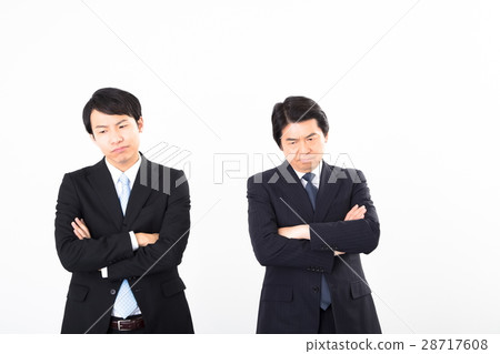 Salary man 2 business people parent-child suit recruit 28717608