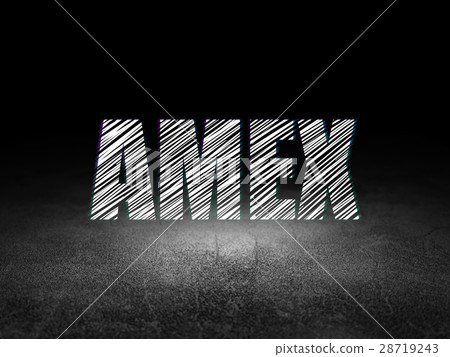 Stock market indexes concept: AMEX in grunge dark Stock market indexes concept: AMEX in grunge dark 28719243